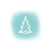 Kép 2/3 - Home KID 412 Led-es ablakdísz, karácsonyfa