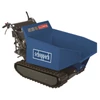 Kép 1/2 - Scheppach DP 5000 - hernyőtalpas szállítógép hidraulikus billenéssel és 500 kg-os terheléssel
