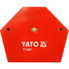 Kép 1/2 - YATO Hegesztési munkadarabtartó mágneses 111x136x24 34kg