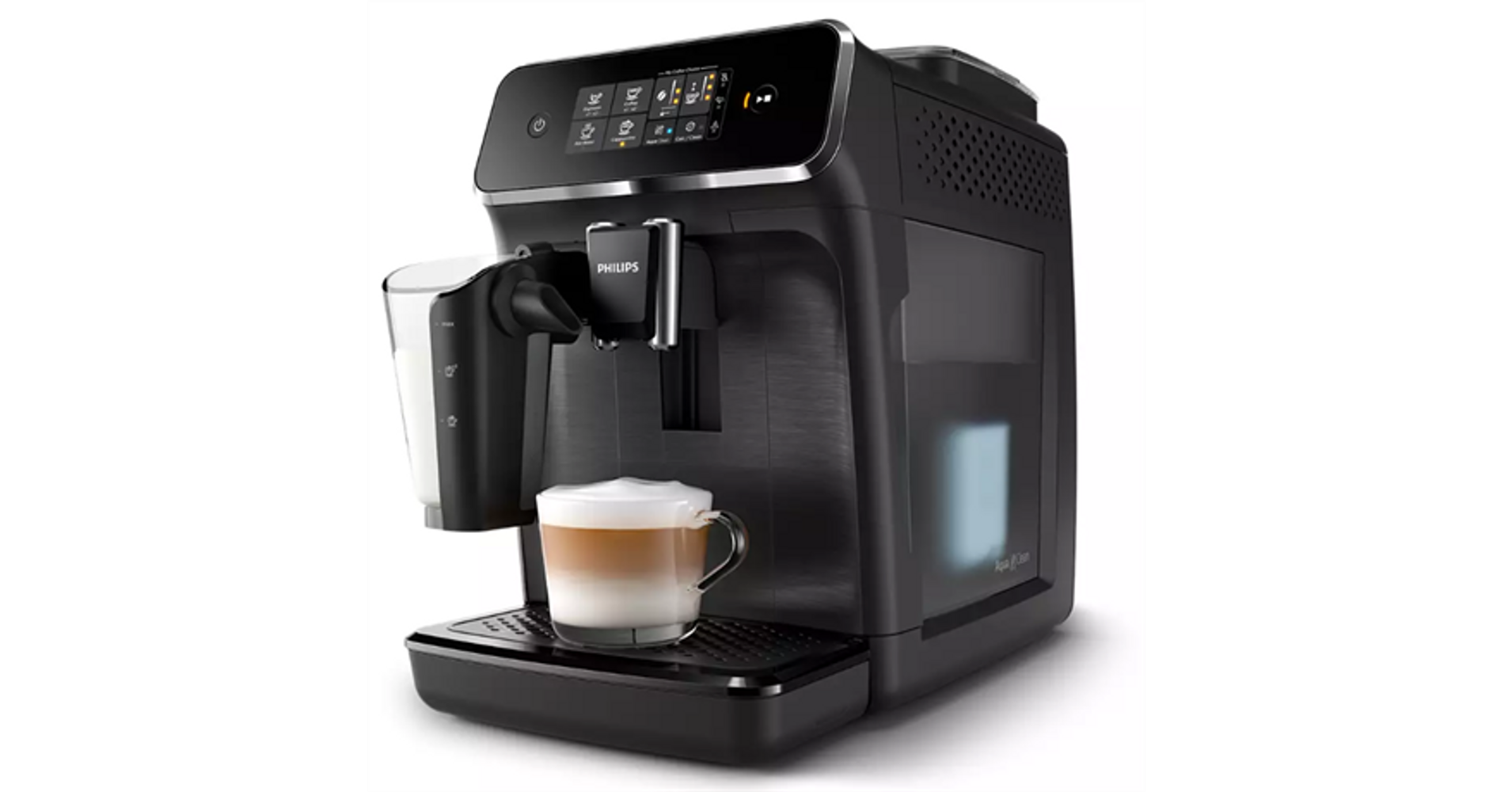 ROBOT CAFE CERAMIQUE 3BOISSONS 5MOUTURES 3 REGLAGES INTENSITE ET VOLUME PHILIPS - EP2224.10