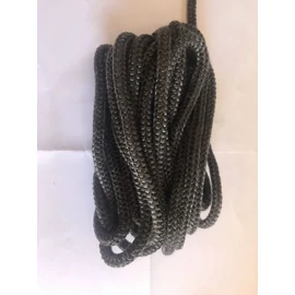 Tömítőzsinór Đ6 fekete kemény 4m / 6mm