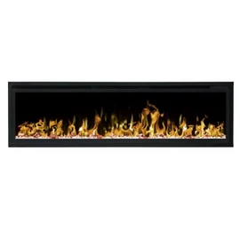 RHONE 150 beépíthető és falra szerelhető elektromos kandalló beépíthető kandallóbetét, magas hatásfokkal, 152.0 cm x 15.0 cm x 43.0 cm, modern kivitel