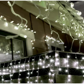 Home KSF 50F/WH Sorolható fényfüggöny, sziporkázó, 50led, hidegfehér, kültéri