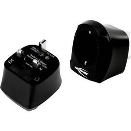 Angol/magyar konnektor átalakító úti adapter, Ansmann 1250-0001