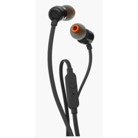 JBL T110 In-Ear fülhallgató fekete (T110BLK)