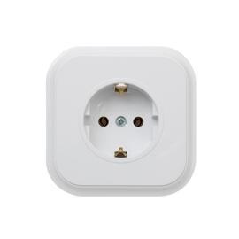 ECO földelt dugalj kerettel, fehér IP20