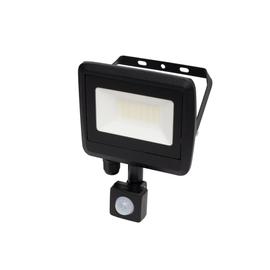 LED fényvető, mozgásérzékelős, 30W, 2400 lm, IP65
