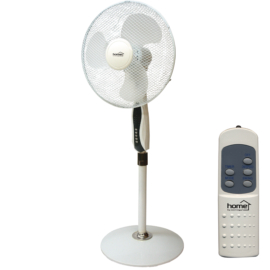 Állványos ventilátor távirányítóval, 40cm, 45 W