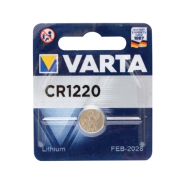 CR1220 Varta 3V gombelem, Litium