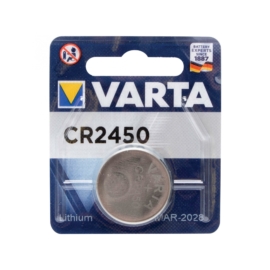 CR2450 Varta 3V gombelem, Litium