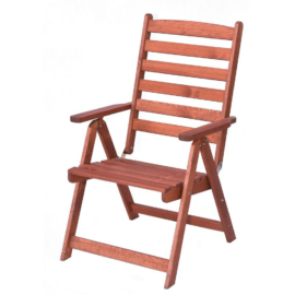 ROJAPLAST Sorrento fenyőfából készült összecsukható kerti szék