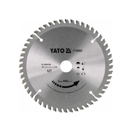 YATO Fűrésztárcsa Alumíniumhoz 160x52Tx20 mm