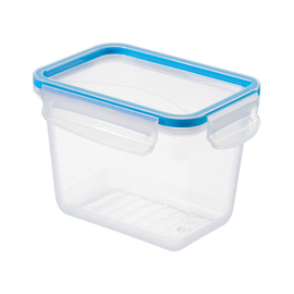 ROTHO Clic & Lock műanyag ételtartó doboz 1 L - kék