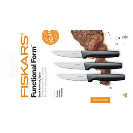 Fiskars Functional Form steak késkészlet 3 db-os