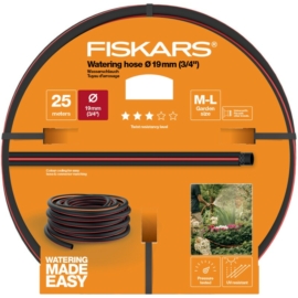 Fiskars Locsolótömlő, 19 mm (3/4), 25 m Q3