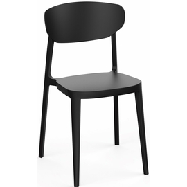 Rojaplast MARE műanyag kerti szék - fekete