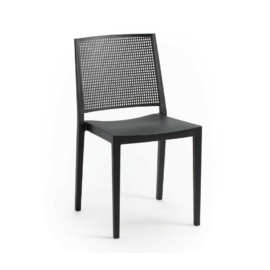 ROJAPLAST Grid műanyag kerti szék, antracit