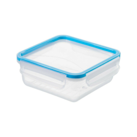 ROTHO Clic & Lock műanyag ételtartó doboz 0,8 L - kék