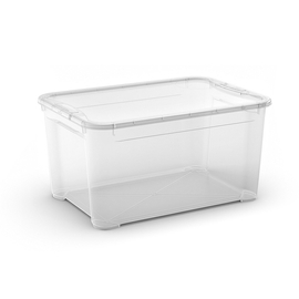 CURVER T Box "L" műanyag tároló doboz fedéllel 47 L - átlátszó