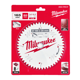 Milwaukee Körfűrészlap Alu 165x20x1,6x52ATB-1 db