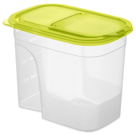 ROTHO Sunshine műanyag élelmiszertartó doboz 2,2 L - zöld