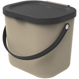 ROTHO albula műanyag tároló doboz 6 L - cappuccino