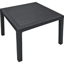 Keter Melody quartted polyrattan kerti asztal - grafit