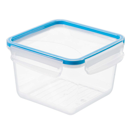 ROTHO Clic & Lock műanyag ételtartó doboz 1,4 L - kék