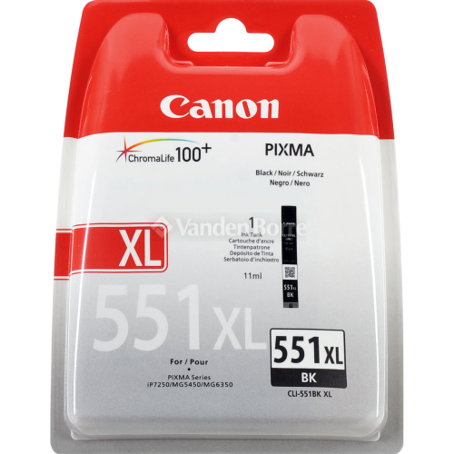 Canon CLI-551BK XL fekete patron