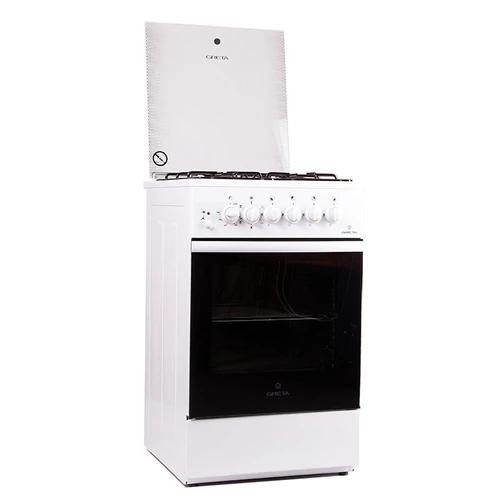 Greta GD5703MG23W kombinált tűzhely,grilles,hőléges,üvegtetős,fehér