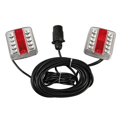 LÁMPA HÁTSÓ KIT 5 FUNKCIÓS MÁGNESES 2X14 LED 12 V