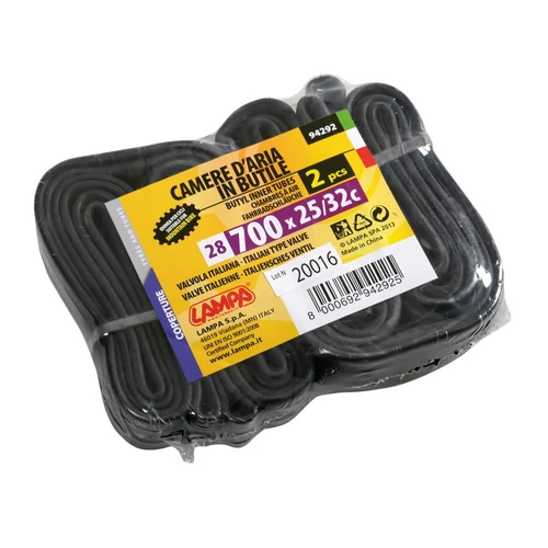 KERÉKPÁR BELSŐ BUTIL 2 DB 700X25/32C OLASZ SZELEP