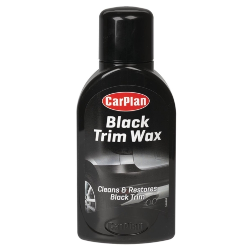 CarPlan Black Trim Wax - Lökhárítő és Műanyagápoló - 375ml