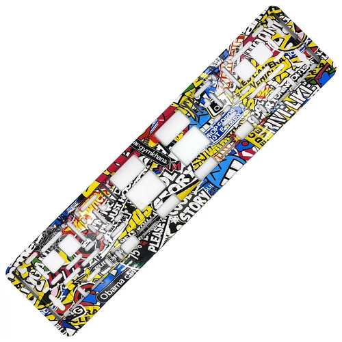 RENDSZÁMTARTÓ KERET DB-OS STICKERBOMB