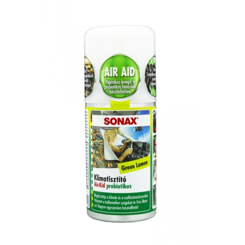 SONAX Klímatisztító Spray - Zöld-Citrom - 100ml