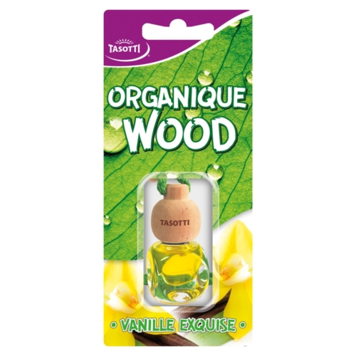 Tasotti Organiqe Wood - Fakupakos Illatosító - Vanília - 7ml