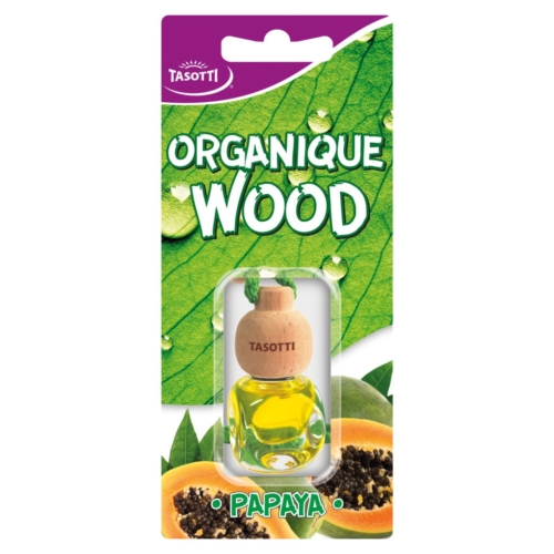 Tasotti Organiqe Wood - Fakupakos Illatosító - Papaya - 7ml
