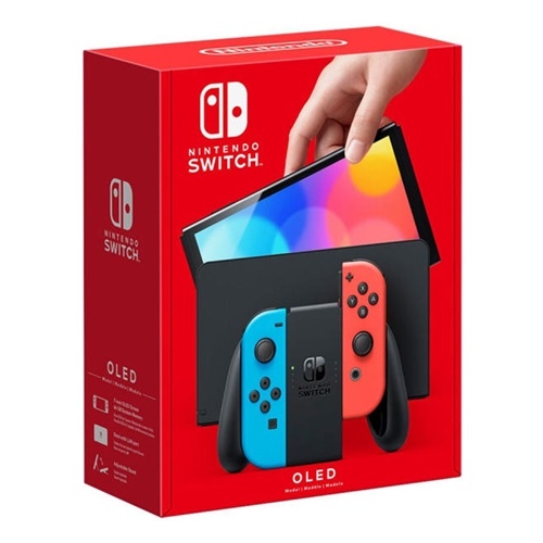 SWITCH (OLED) NEON RED & BLUE (NSH007)