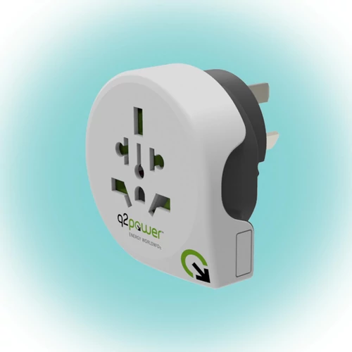 Utazóadapter "World to Australia/China" Q2