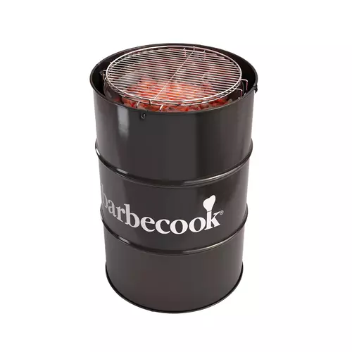 Barbecook BC-CHA-1020 Edson faszenes grillhordó, fekete, 47,5 átmérő