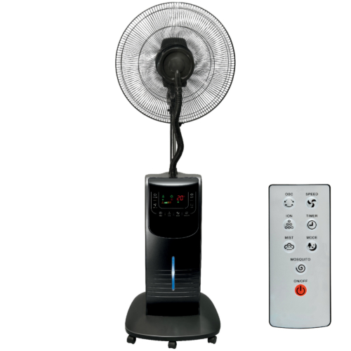 Párásító ventilátor, fekete, 90 W