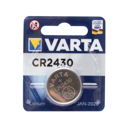 CR2430 Varta 3V gombelem, Litium