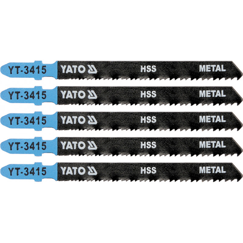 YATO Dekopírfűrészlap T24-10TPI alumínium-, fémvágásra 5db/cs