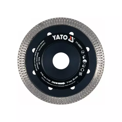 YATO Gyémánt vágótárcsa 115 mm folytonos