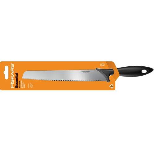 Fiskars Essential kenyérvágó kés (23 cm) új