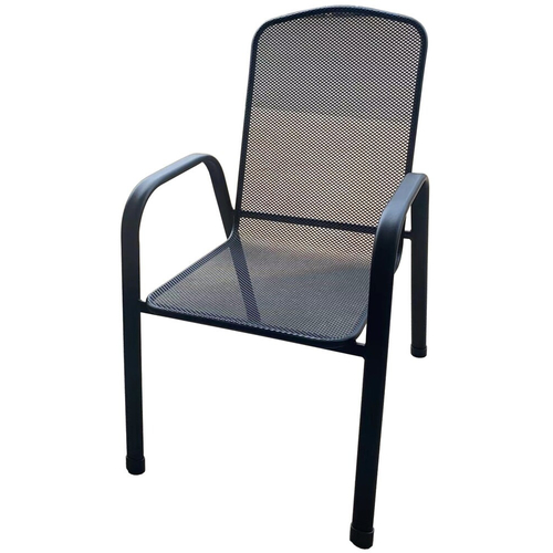 ROJAPLAST Savoy fém kerti szék karfával