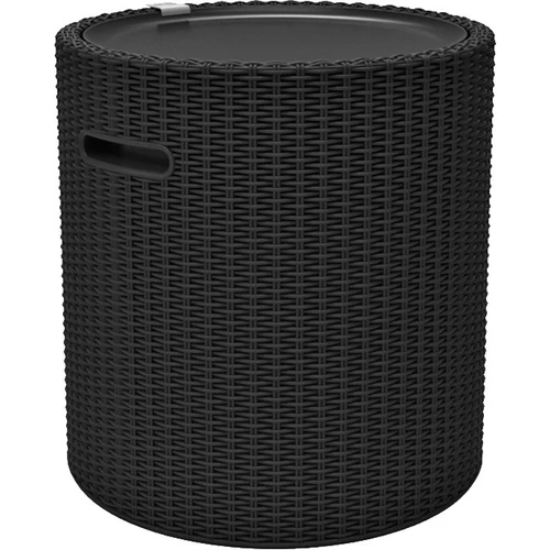 Keter cool stool egy dohányzóasztal tároló funkcióval - grafit