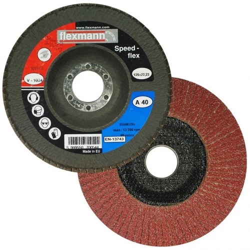 Flexmann Speed-flex lamellás csiszolókorong 125x22,2mm A80