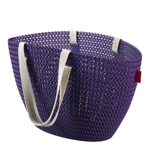 Curver Emily Knit Lila műanyag bevásárló táska