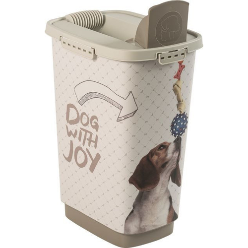 ROTHO Cody "Dog with joy" műanyag táptartó 25 L - állatmintás